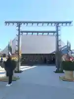 武蔵野坐令和神社の鳥居