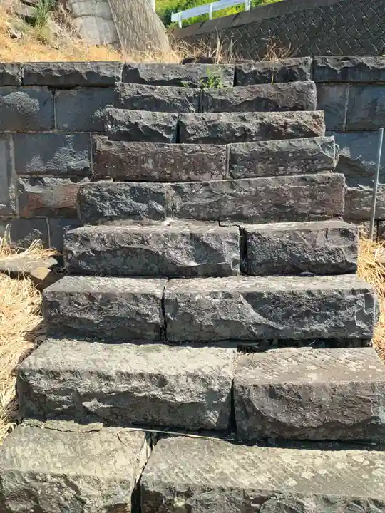 玉諸神社拝殿跡(山梨県)