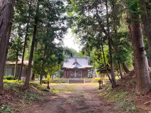 阿波山上神社の本殿・本堂