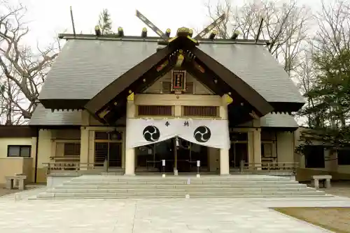 帯廣神社の本殿