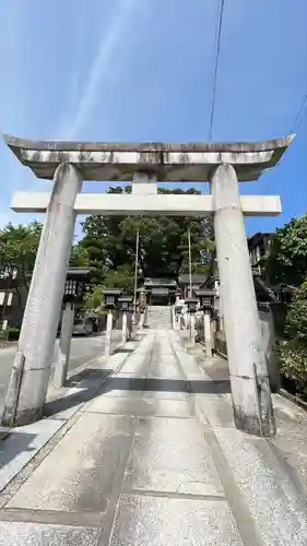 冨士山稲荷神社の鳥居