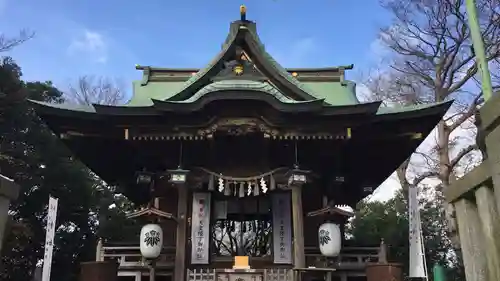 白旗神社の本殿・本堂