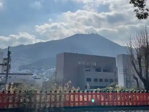 豊山八幡神社の景色