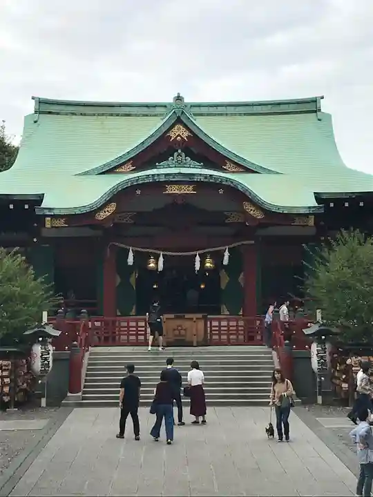 亀戸天神社の本殿・本堂