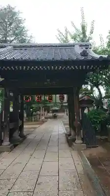 新井薬師(梅照院)の山門・神門