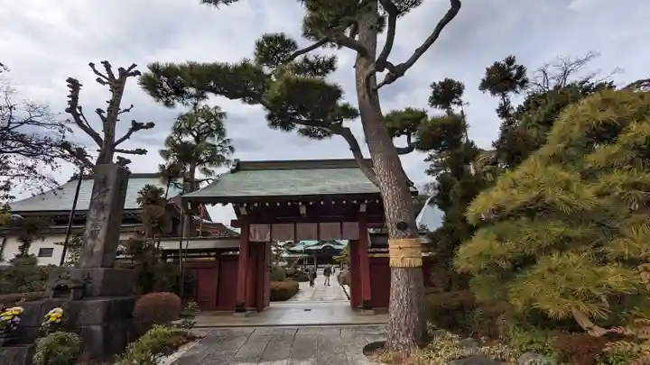 大坊本行寺の山門・神門