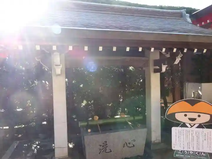 放生寺の手水舎