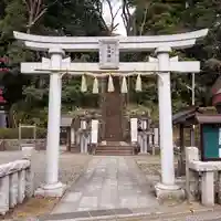 白旗神社(品濃白旗神社)の鳥居