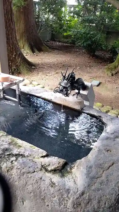 杉原神社の手水舎