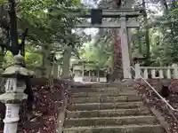 法庭神社八幡神社の鳥居