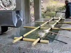 輪王寺の手水