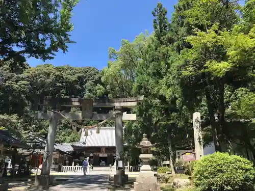 八幡神社松平東照宮の鳥居