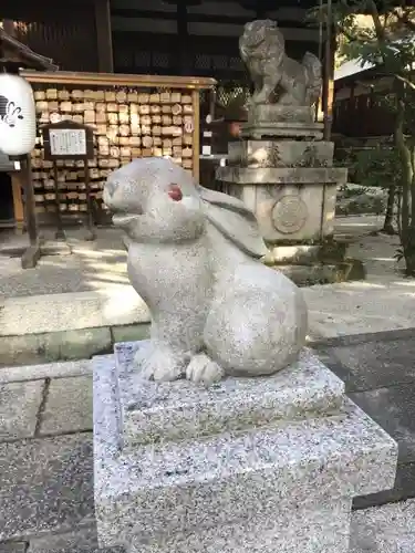 岡崎神社の狛犬