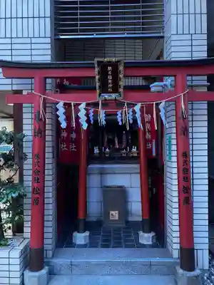 朝日稲荷神社の本殿・本堂