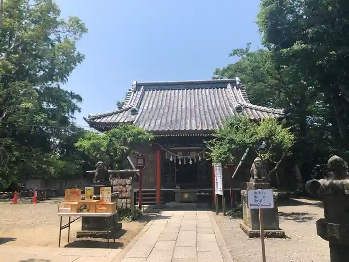 龍ケ崎八坂神社の本殿・本堂