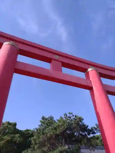 自凝島神社の鳥居