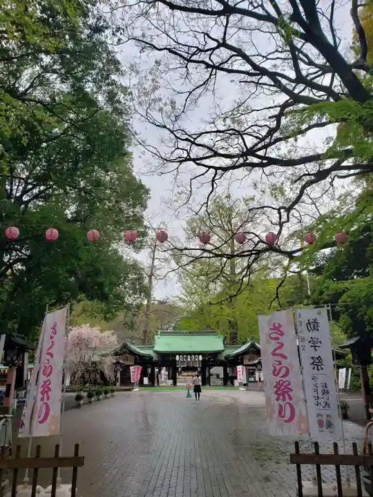 大宮八幡宮の庭園