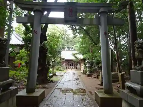 八幡社の鳥居