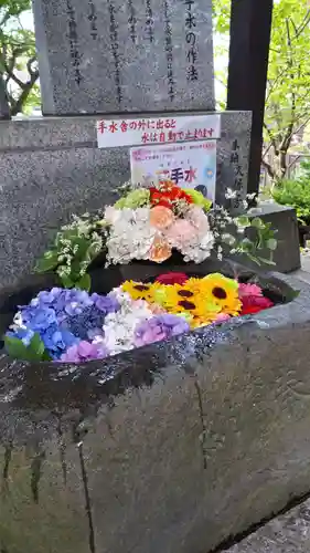 手稲神社の手水