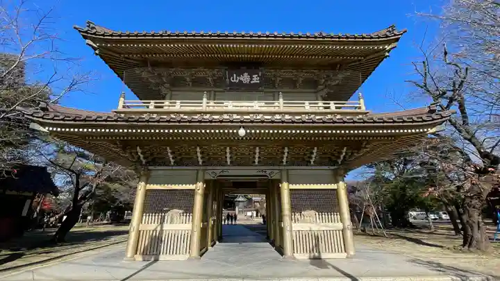 総願寺の山門・神門