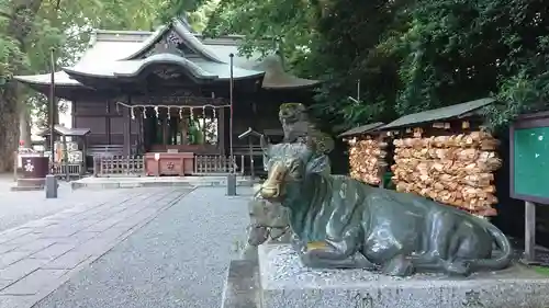 谷保天満宮の本殿・本堂