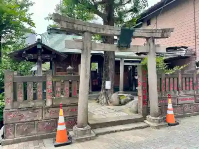 於咲稲荷神社・波除(浪除)稲荷神社(東京都)