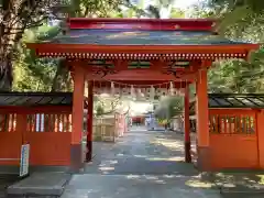 息栖神社の山門