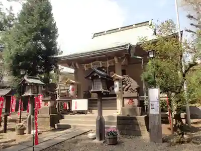 上目黒氷川神社の本殿・本堂