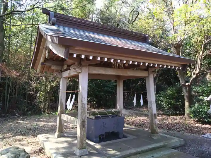 神明社 (石神町)の手水舎