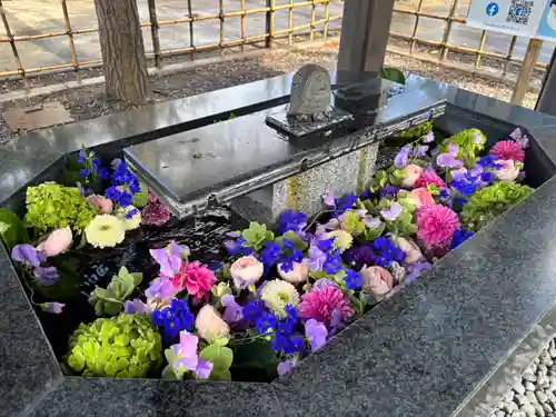 新琴似神社の手水舎