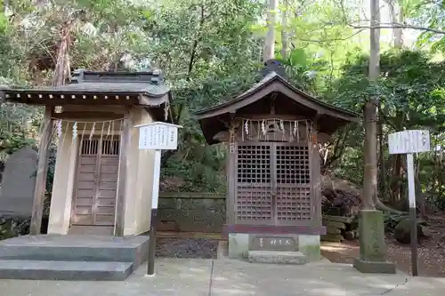 諏訪神社の末社・摂社