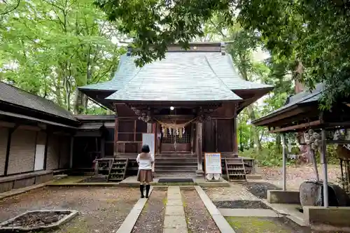 清池八幡神社の本殿・本堂