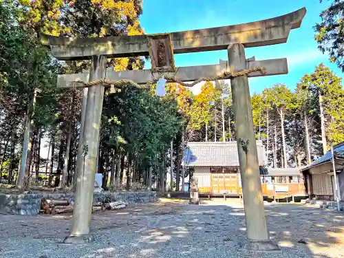 大領神社の鳥居