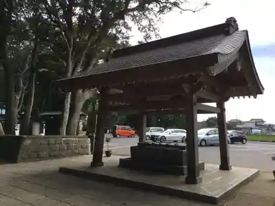 酒列磯前神社の手水舎