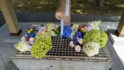 新得神社の手水