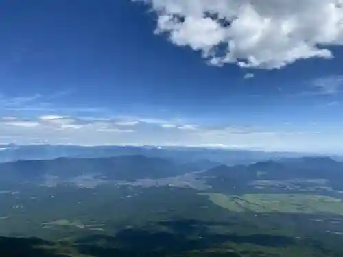 富士山天拝宮の景色