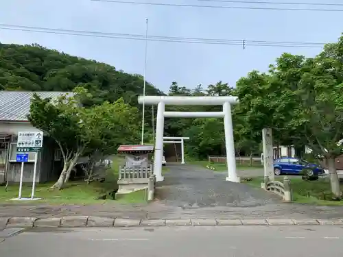 厚岸神社の鳥居