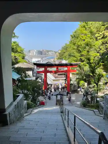 江島神社の鳥居