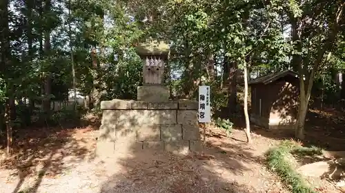 佐野赤城神社の末社