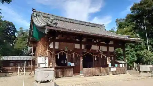 志氐神社の本殿・本堂