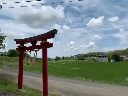 佐野八幡神社の鳥居