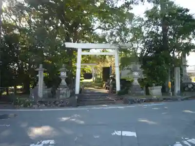 官舎神社の鳥居