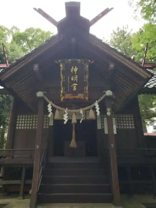 神明宮の本殿・本堂