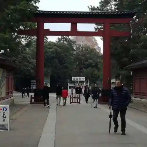 武蔵一宮氷川神社の鳥居