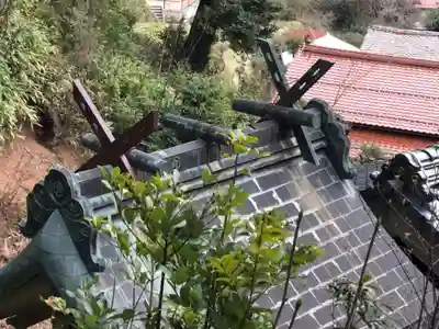 毛津神社の本殿・本堂