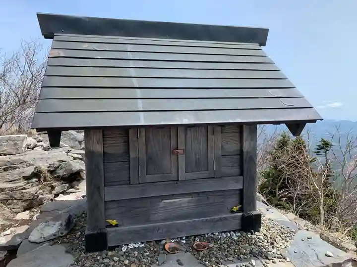 山家神社奥宮の本殿・本堂
