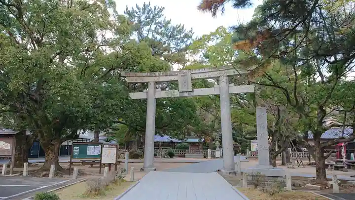 松陰神社の鳥居