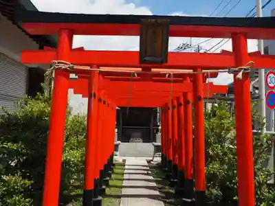 子安八幡神社(北糀谷)の鳥居