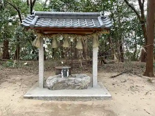 米之庄神社の手水舎