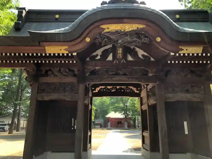 小野神社の山門・神門